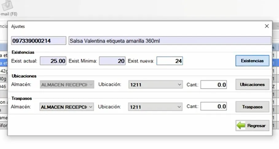 Ajustes de Inventario